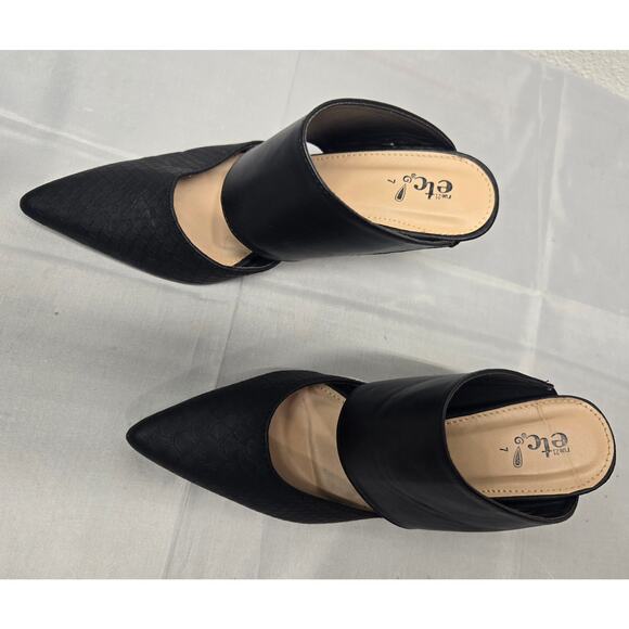 rue21 etc! Womens Closed Toe Mule Stiletto Pumps l Size: 7 - Picture 9 of 9